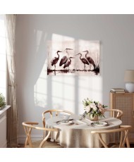 Paveikslas Gervės tušu