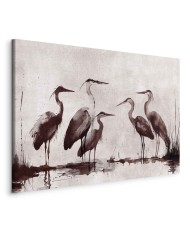 Paveikslas Gervės tušu