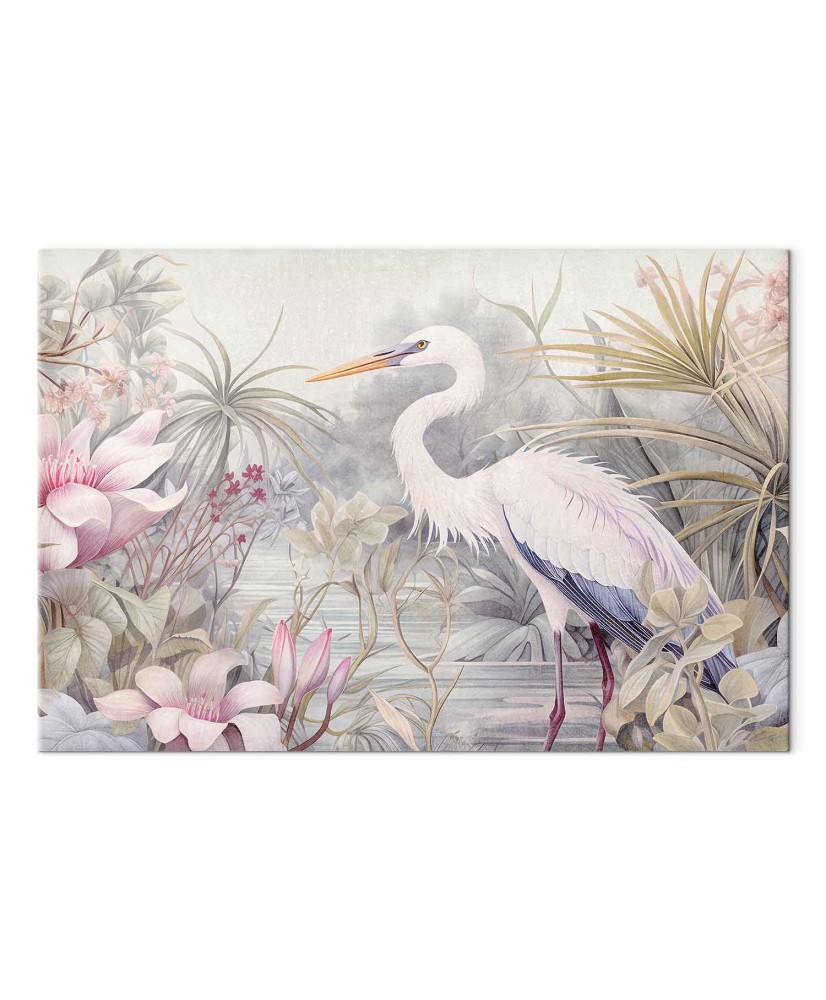 Paveikslas Gervė tvenkinyje