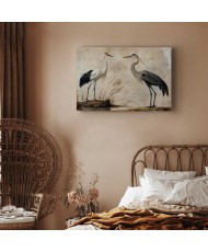 Paveikslas Gervė ir garnys