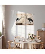 Paveikslas Gervė ir garnys