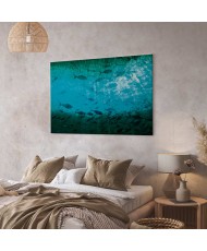 Paveikslas Tamsių žuvų būrys