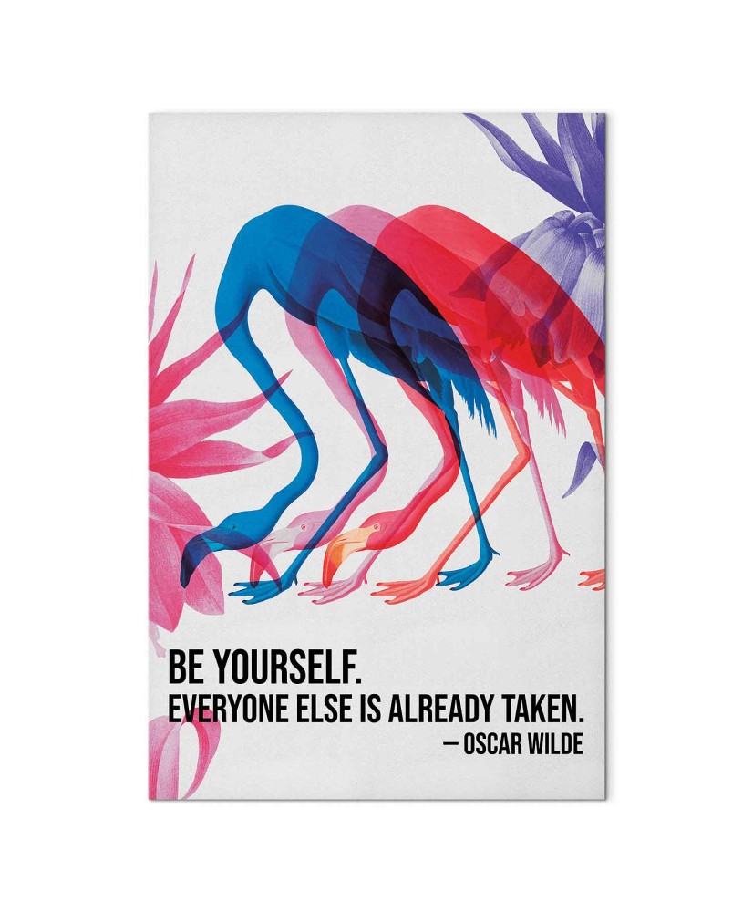 Paveikslas Spalvingi flamingai