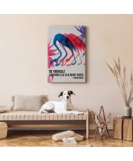 Paveikslas Spalvingi flamingai