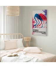 Paveikslas Spalvingi flamingai