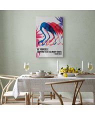 Paveikslas Spalvingi flamingai