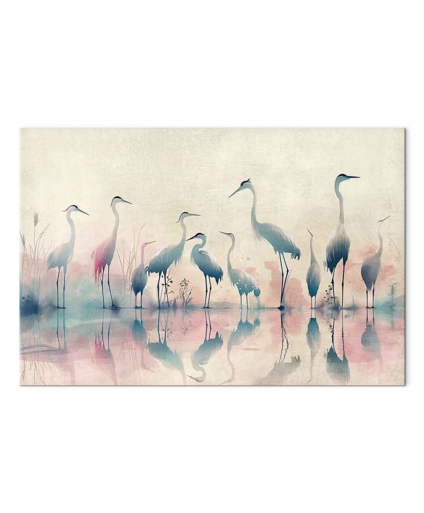 Paveikslas Paukščiai prie ežero