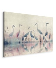 Paveikslas Paukščiai prie ežero