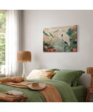 Paveikslas Garnys Azijos tvenkinyje