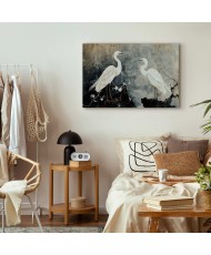 Paveikslas Gervės ir vyšnių žiedai