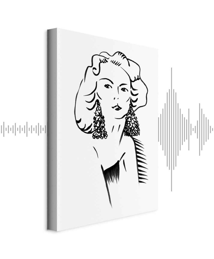 Paveikslas Romantiška blondinė