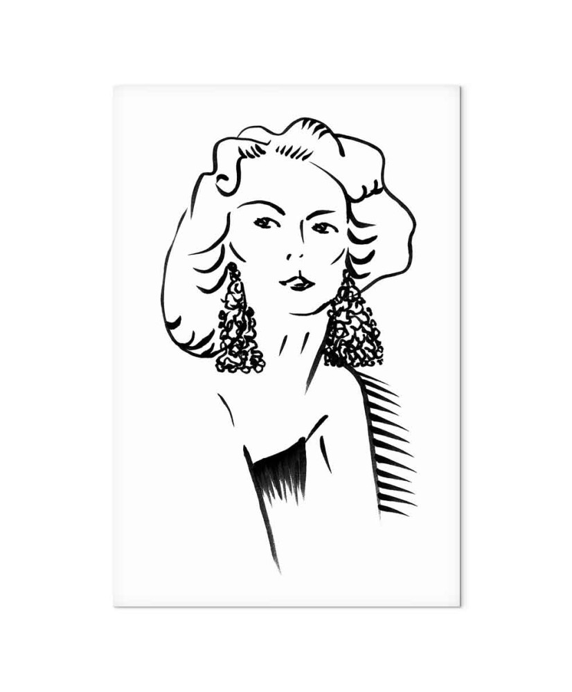 Paveikslas Romantiška blondinė