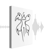 Paveikslas Drugelių moteris