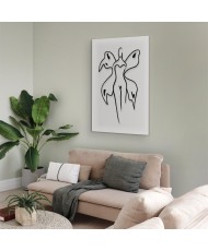 Paveikslas Drugelių moteris