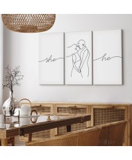 Paveikslas Meilės triptikas