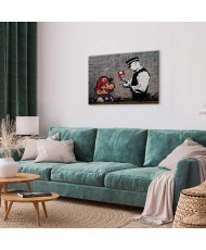 Paveikslas Mario ir policininkas (Banksy)