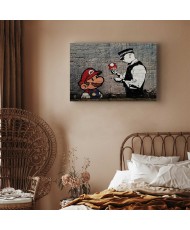 Paveikslas Mario ir policininkas (Banksy)