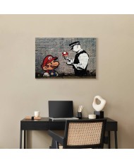 Paveikslas Mario ir policininkas (Banksy)