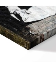 Paveikslas Super Mario grybas ir policininkas (Banksy)