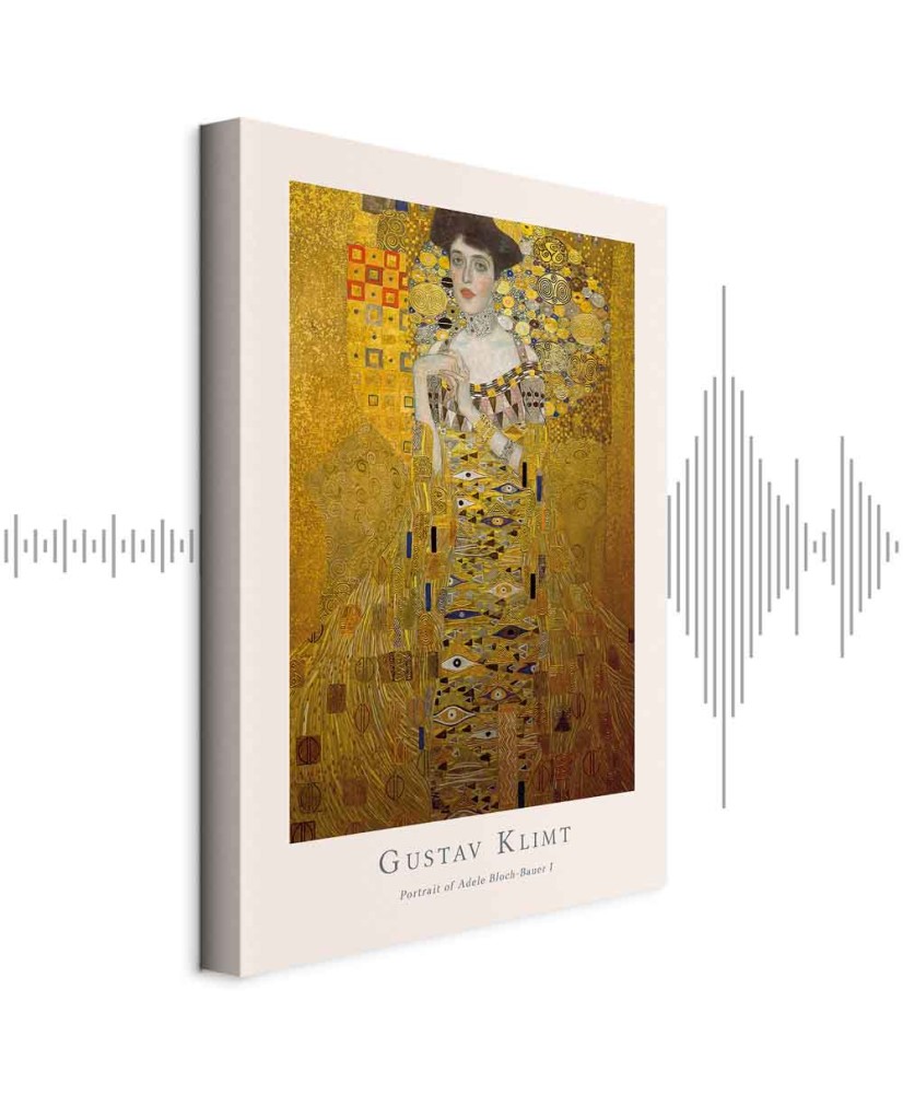 Paveikslas Adelės Bloch-Bauer portretas (Gustav Klimt)