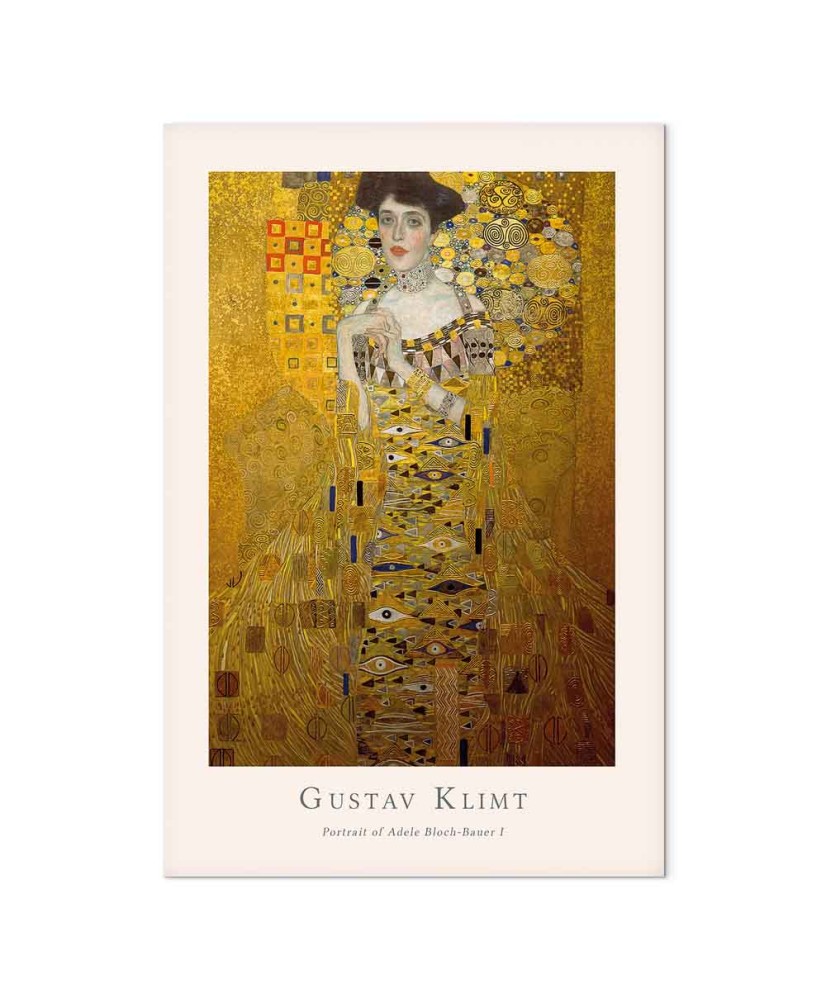Paveikslas Adelės Bloch-Bauer portretas (Gustav Klimt)