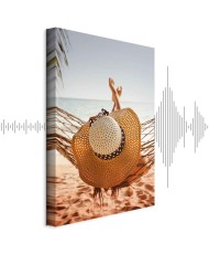 Paveikslas Hamakas paplūdimyje