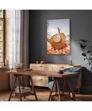 Paveikslas Hamakas paplūdimyje