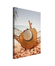 Paveikslas Hamakas paplūdimyje