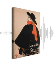 Paveikslas Aristide Bruant savo kabarete