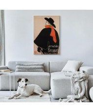 Paveikslas Aristide Bruant savo kabarete