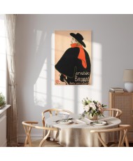 Paveikslas Aristide Bruant savo kabarete