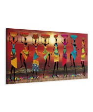 Paveikslas Afrikos moterų šokis