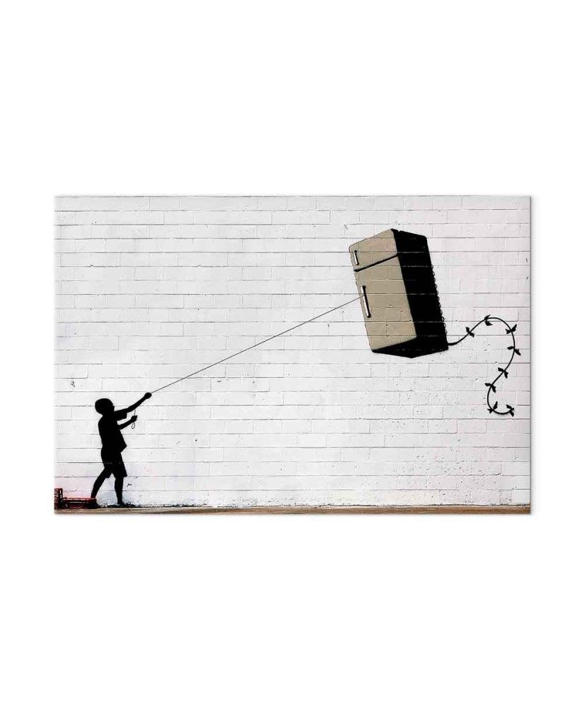 Paveikslas Skrendantis šaldytuvas