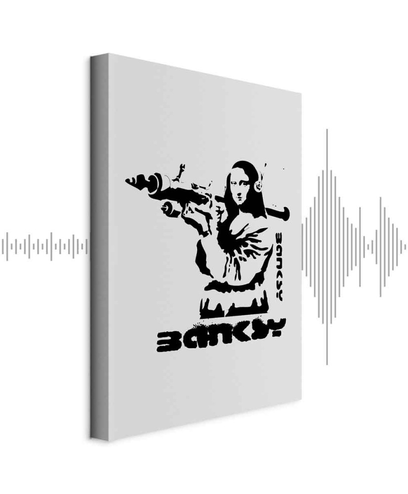 Paveikslas Kontrasto dvikova: Banksy ir Mona Liza