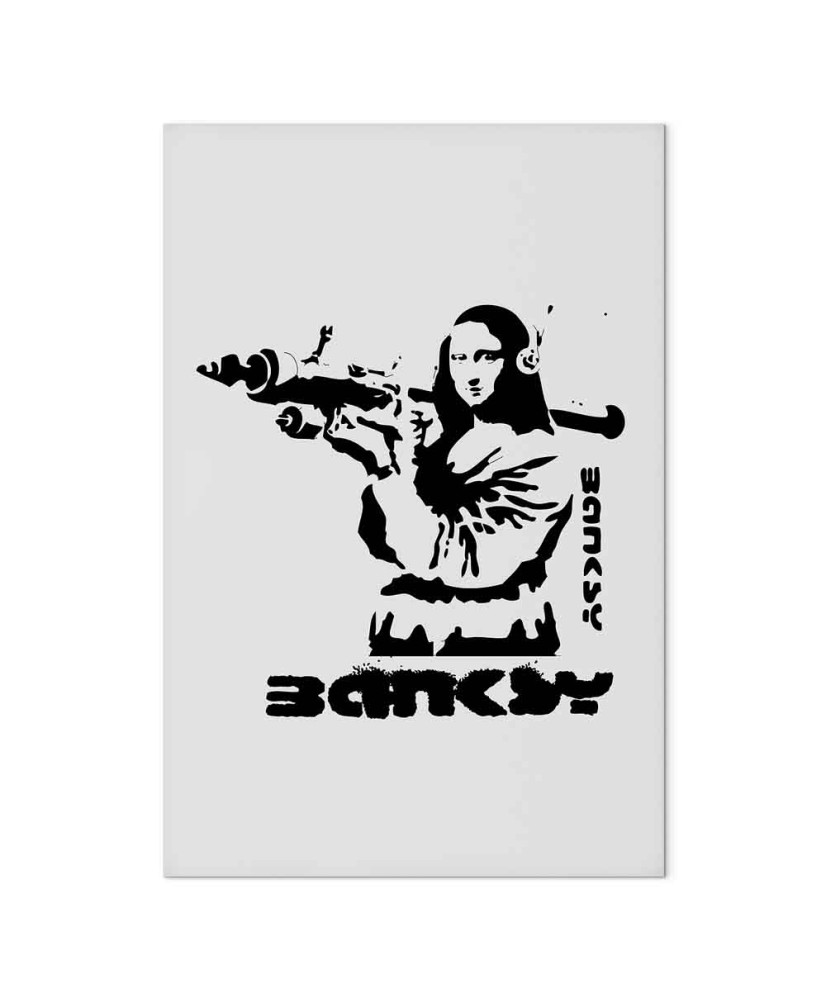 Paveikslas Kontrasto dvikova: Banksy ir Mona Liza