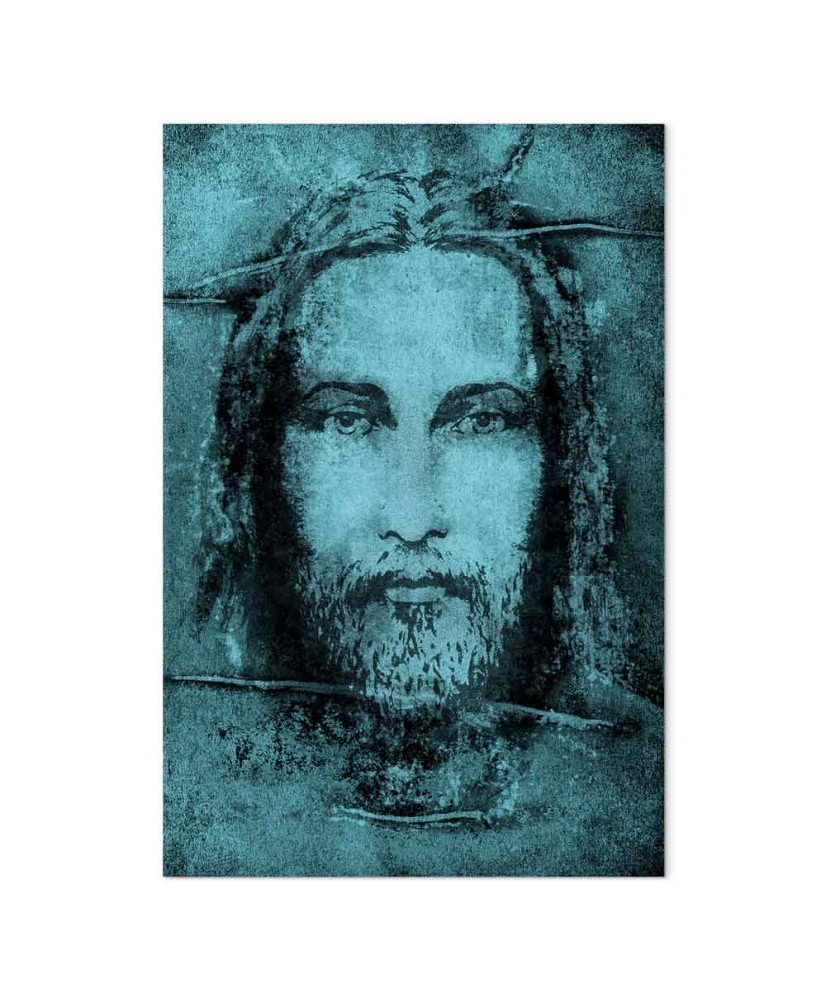 Paveikslas Turino drobulė – turkio spalvos interpretacija