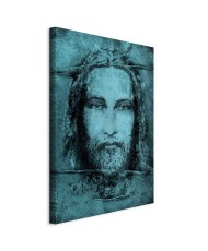 Paveikslas Turino drobulė – turkio spalvos interpretacija