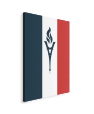 Paveikslas Fakelas Prancūzijos vėliavos fone