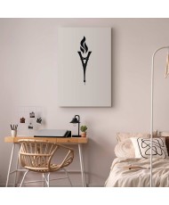 Paveikslas Fakelas – apversto Eifelio bokšto forma