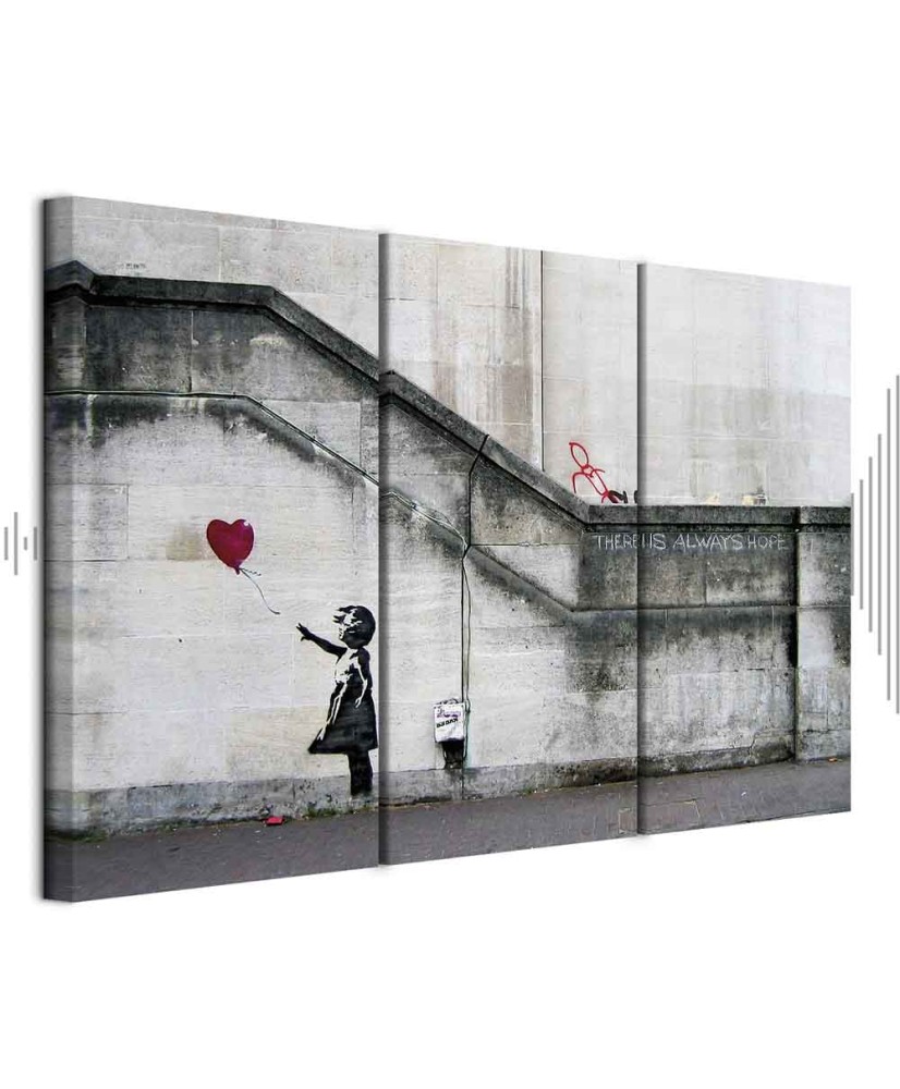 Paveikslas Mergaitė su balionu (Banksy)