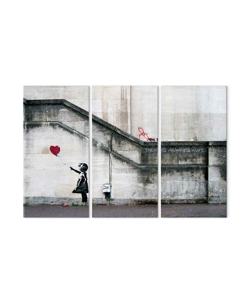 Paveikslas Mergaitė su balionu (Banksy)