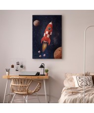 Paveikslas Į nežinomybę su raketa