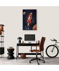 Paveikslas Į nežinomybę su raketa