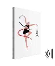 Paveikslas Ritminė gimnastika su juosta