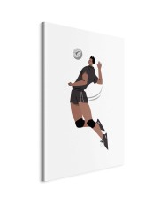 Paveikslas Tinklinio žaidėjas baltame fone