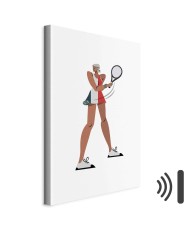 Paveikslas Tenisininkas su rakete