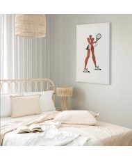 Paveikslas Tenisininkas su rakete