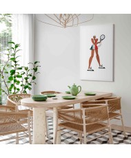 Paveikslas Tenisininkas su rakete