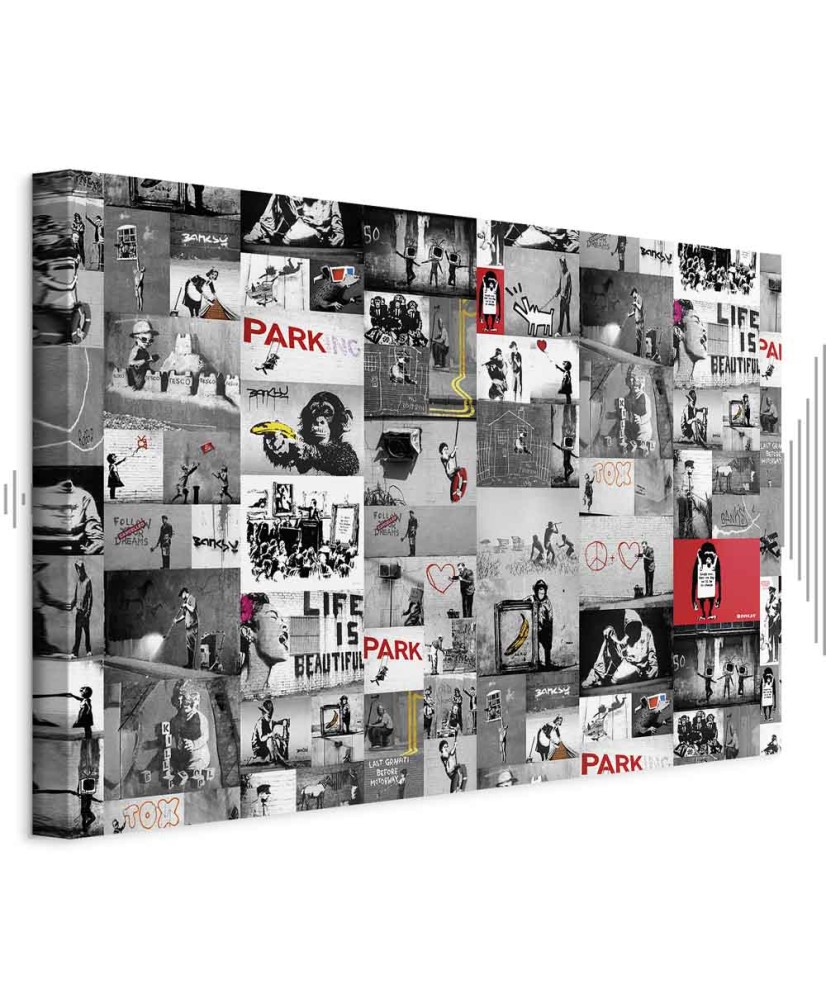 Paveikslas Banksy gatvės menas