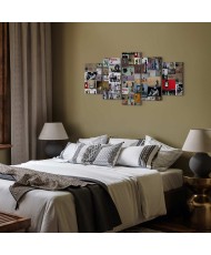 Paveikslas Banksy koliažo menas IV